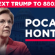 Image from an ad where President Donald Trump uses a racial slur to refer to Senator Elizabeth Warren